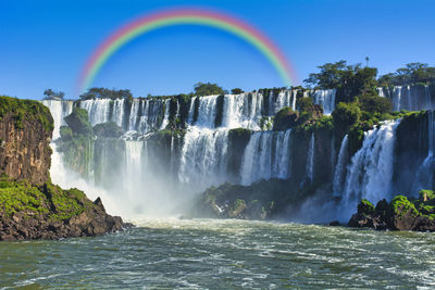 Superb view of iguazu falls