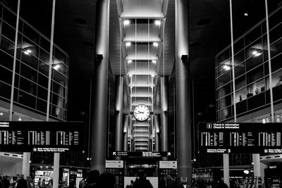 Interior of airport