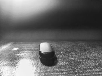 Close-up of ball on table