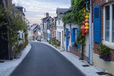 Street amidst buildings in city