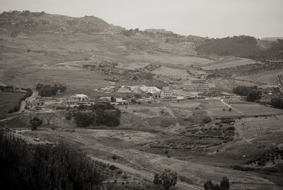 Scenic view of mountains