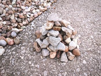 Close-up of pebbles