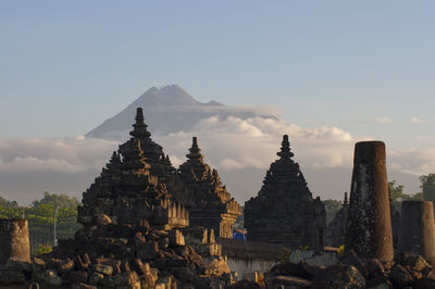 Stupas of a building