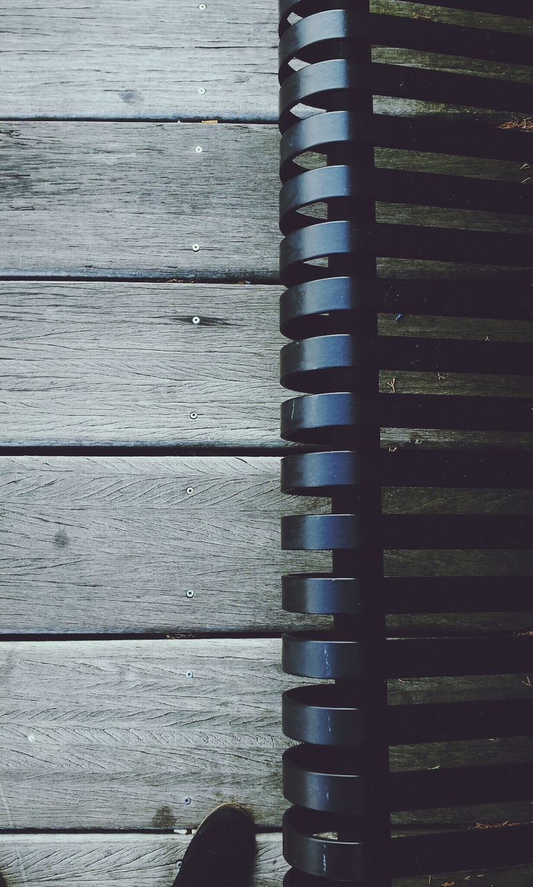 wood - material, pattern, wooden, close-up, textured, metal, full frame, plank, indoors, backgrounds, wood, metallic, in a row, no people, high angle view, repetition, focus on foreground, sunlight, shadow