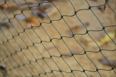 Full frame shot of chainlink fence