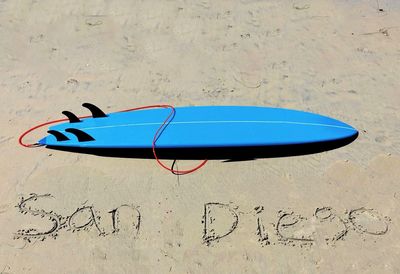 Close-up of basketball hoop on beach