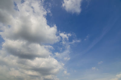 Low angle view of sky