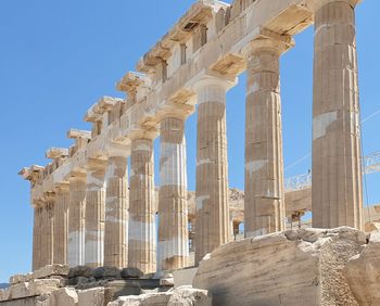 Parthenon, greek columns in athens