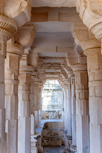 Low angle view of ceiling