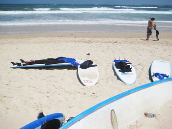 People on beach