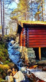 Close-up of multi colored water