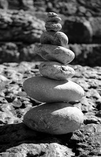 Close-up of stones