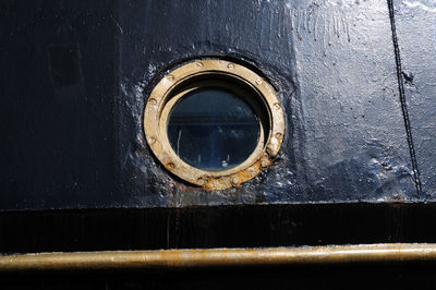 Full frame shot of old door