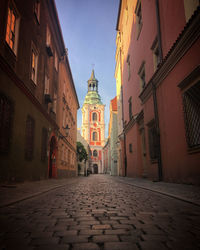 Low angle view of church