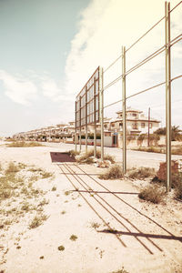 Built structure against sky