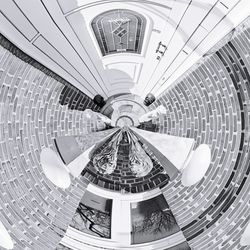 Interior of modern building