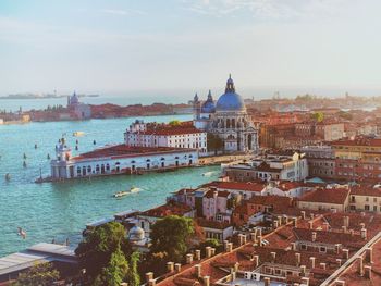 River with buildings in background