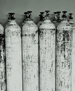 Close-up of bottles