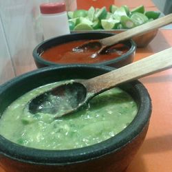 Close-up of food in bowl