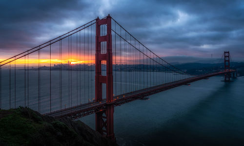 Sunrise golden gate