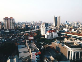 Buildings in city