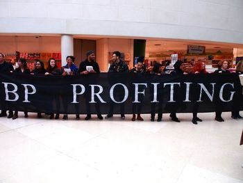Group of people in front of building