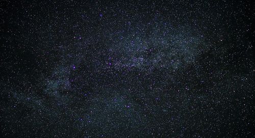 Low angle view of stars in sky