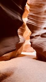 Rock formations in desert