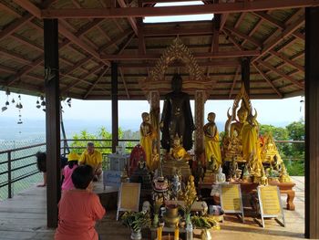 Statue in temple