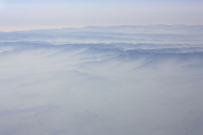 Scenic view of cloudscape against sky