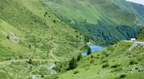 Scenic view of valley