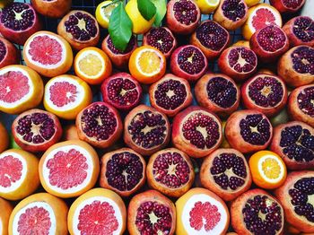 Full frame shot of fruits