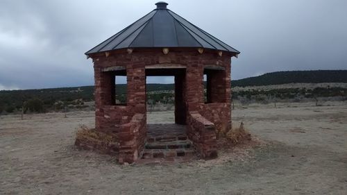 Old built structure against sky