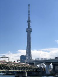 View of tokyo skytree at asakusa