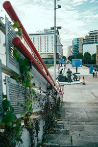 View of city against sky