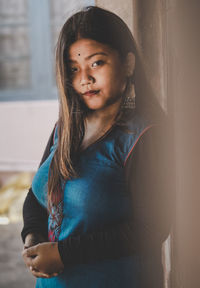 Portrait of a beautiful young woman