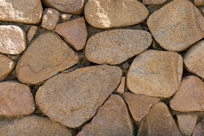 Full frame shot of stones