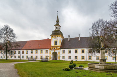 View of historic building against sky