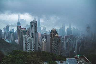 Cityscape against sky