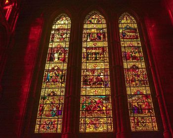 Low angle view of church