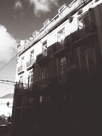 Low angle view of building against sky