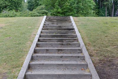 Close-up of steps