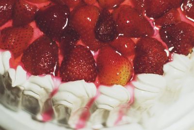 Close-up of strawberries