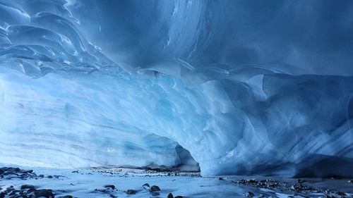 Scenic view of glacier 