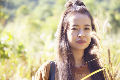 Portrait of a young woman