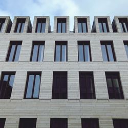 Low angle view of building against sky