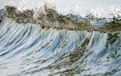 Close-up of sea waves