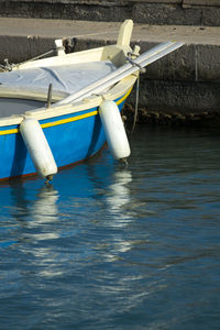 Boat in sea