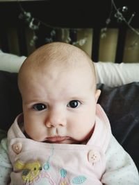 Portrait of cute baby