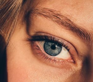 Close-up of woman eye